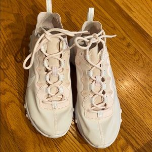 Nike React Element 55 Pale Pink/ White WhiteCustom